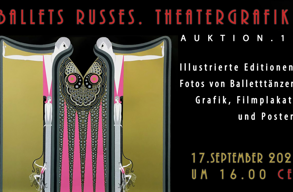 Auktion №18. Ballets Russes. Theatergrafik. 
